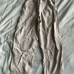 lululemon athletica Women’s Nylon Barrel Pant in Light Beige